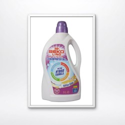 BEKO LIQUID DETERGENT GEL (for colored clothes) Active Color 3lt.