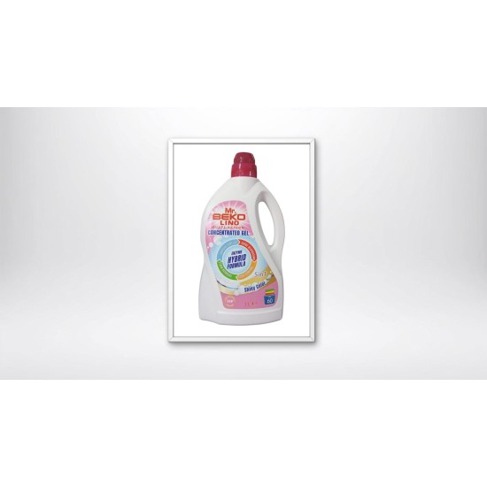 BEKO LIQUID DETERGENT GEL (for colored clothes) Shiny Color 3lt.