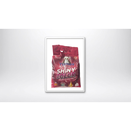 YUMOS DETERGENT POWDER (for colored clothes) SHINY COLOR RED 2kg.