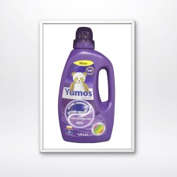 YUMOS LIQUID DETERGENT GEL (for colored clothes) LİLYA 1.5lt.