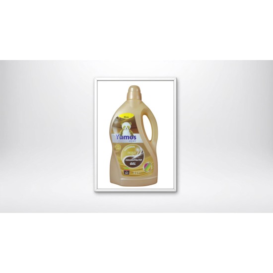 YUMOS LIQUID DETERGENT GEL (for colored clothes) GOLD 3lt.
