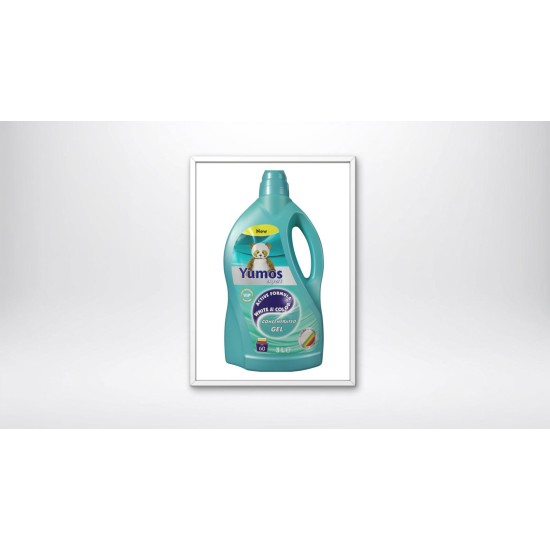 YUMOS LIQUID DETERGENT GEL (for colored clothes) UNİVERSAL 3lt.