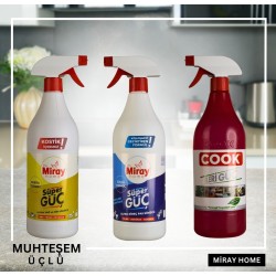 The Miray HOME YELLOW (ULTRA DEGREASING PRODUCT) 1000ml.