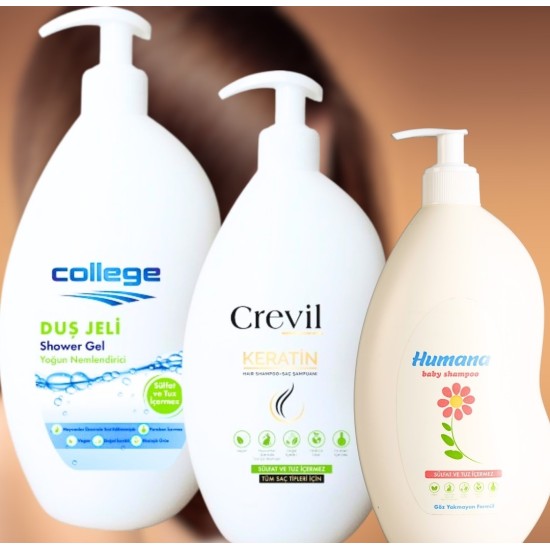 HUMANA It is a %100 natural BABY SHAMPOO 700 ml.